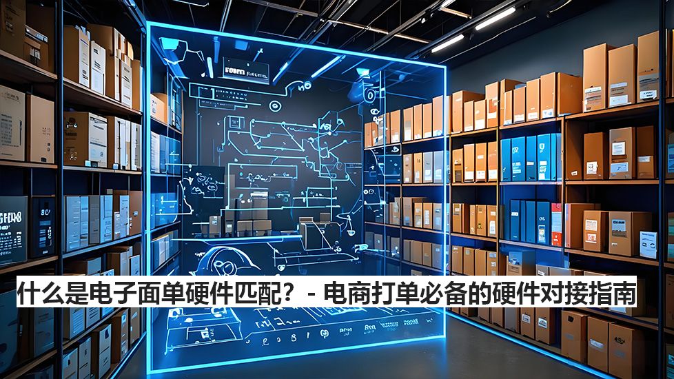 什么是電子面單硬件匹配？-電商打單必備的硬件對(duì)接指南